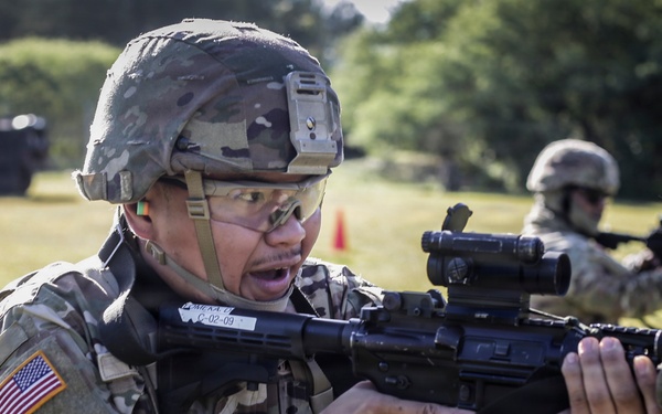 Binadu Company conducts Squad Attack training