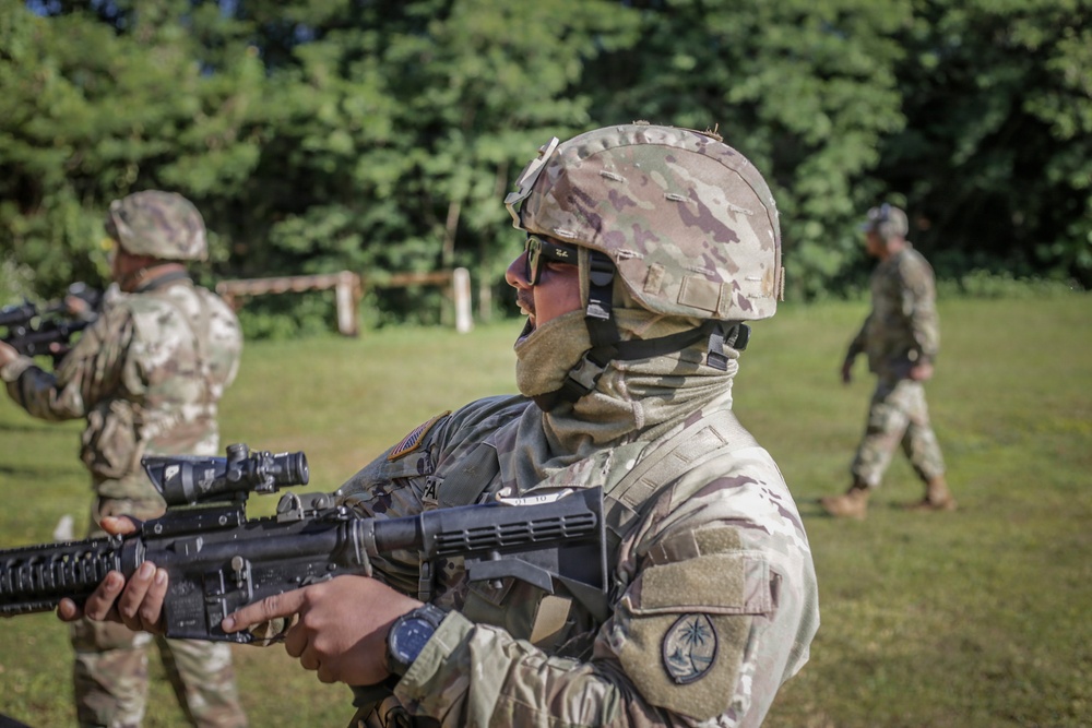 Binadu Company conducts Squad Attack training