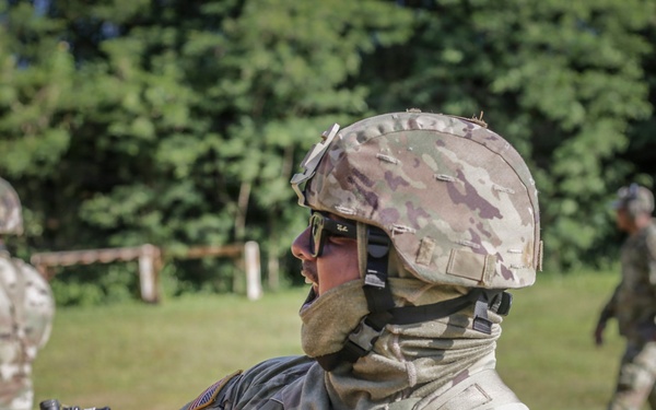 Binadu Company conducts Squad Attack training