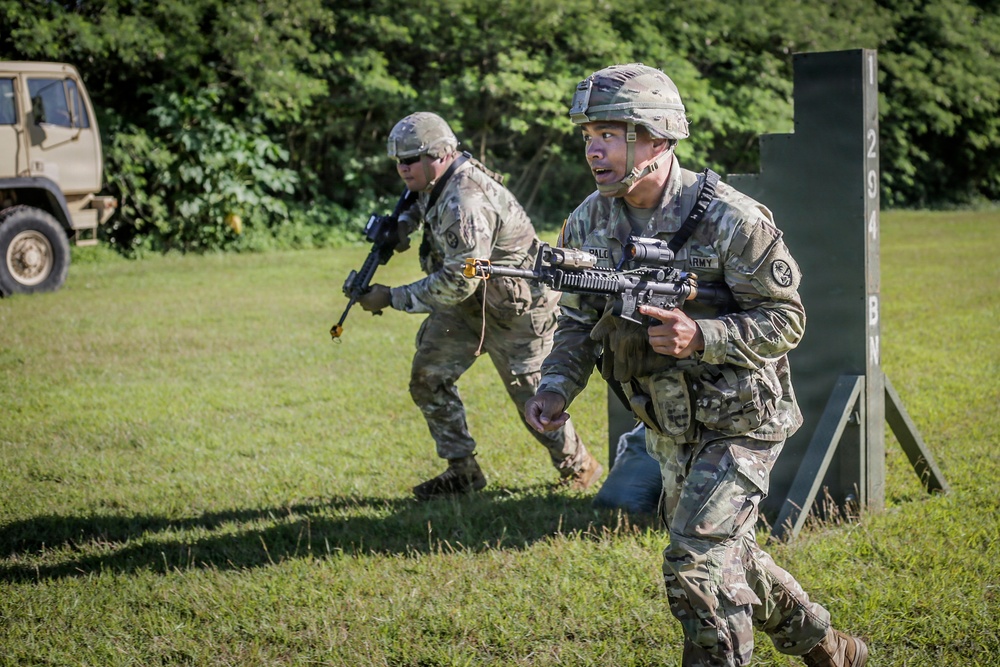 Binadu Company conducts Squad Attack training