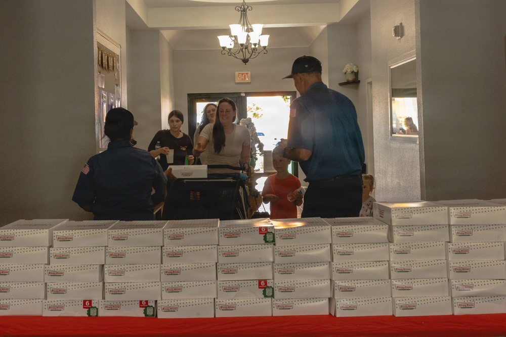 Liberty Military Housing hosts Coffee with a Cop event