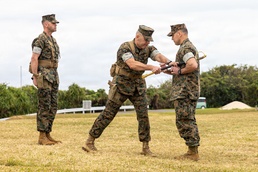 Headquarters Battalion Conducts Sergeant Major Relief and Appointment Ceremony