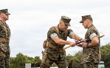 Sergeant Major Lopez Relief and Appointment