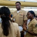 Camp Blaz Marines Judge Untalan Middle School's Science Fair