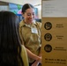 Camp Blaz Marines Judge Untalan Middle School's Science Fair