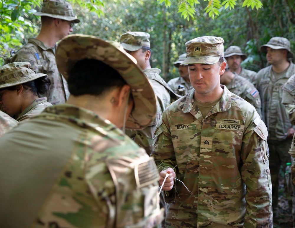 Hanuman Guardian | US Army Reserve Public Affairs Soldiers participate in Royal Thai Army Jungle Training