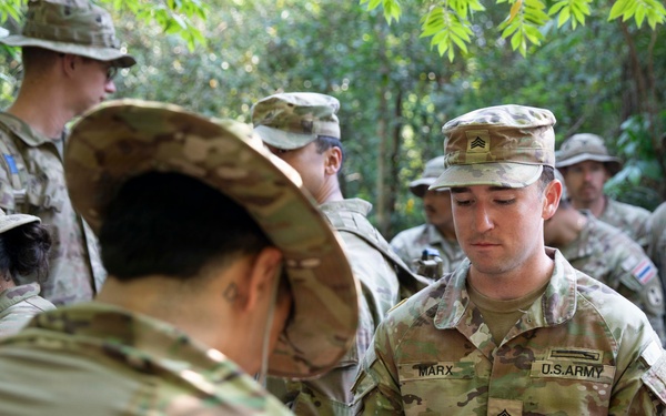 Hanuman Guardian | US Army Reserve Public Affairs Soldiers participate in Royal Thai Army Jungle Training