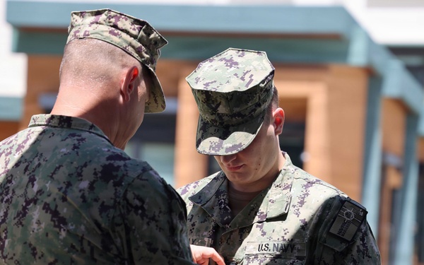 NAVFAC Marianas FEAD MCBCB Director Alex Truax Promotion to LT