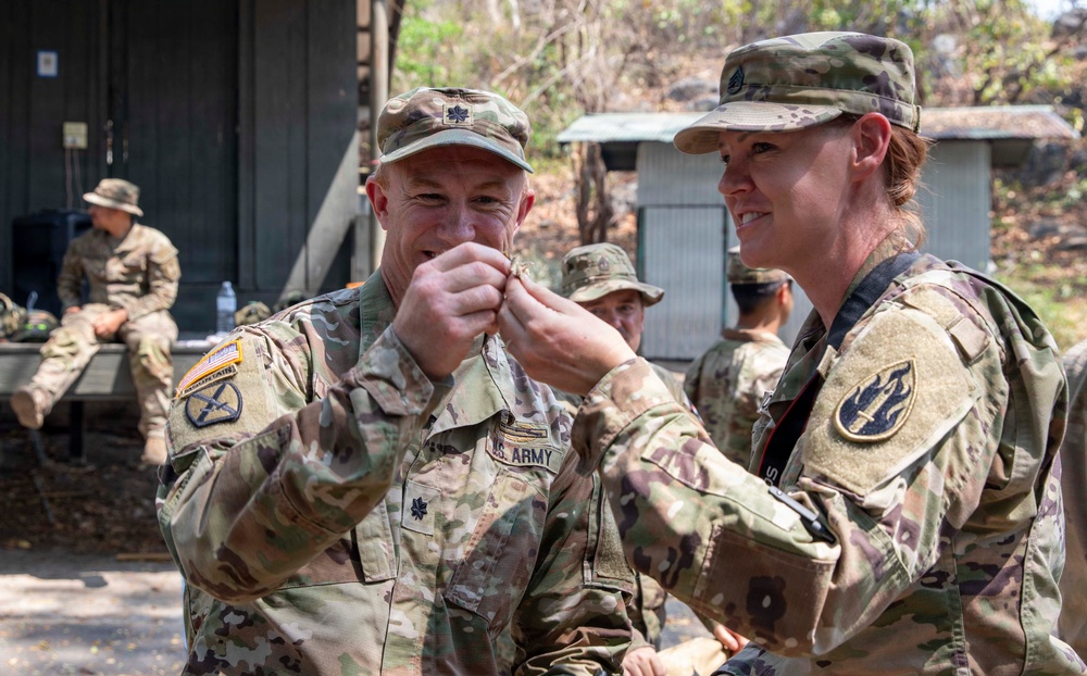 Hanuman Guardian | US Army Reserve Public Affairs Soldiers participate in Royal Thai Army Jungle Training