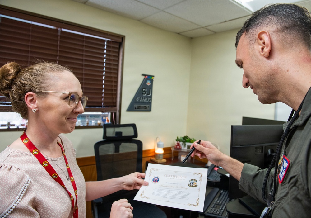 Mrs. Emily Madrid Shogun of the Week