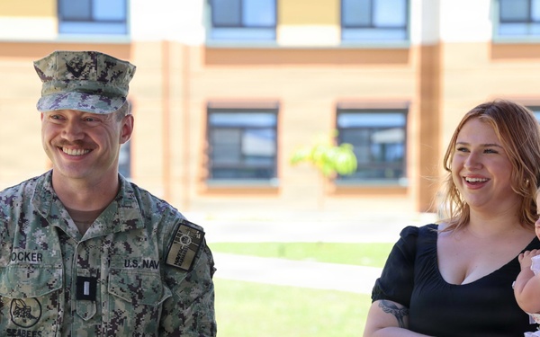 NAVFAC Marianas CME Joshua Hocker promotion to LT