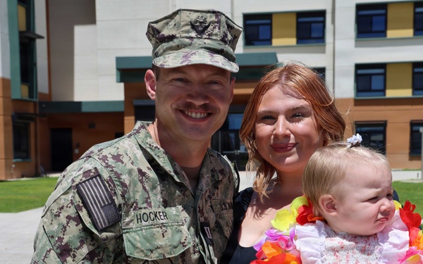 NAVFAC Marianas CME Joshua Hocker promotion to LT
