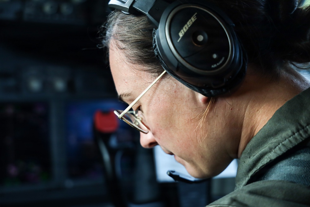Naval Aviator Performs a Pre-Flight Check during Sea Dragon 2026