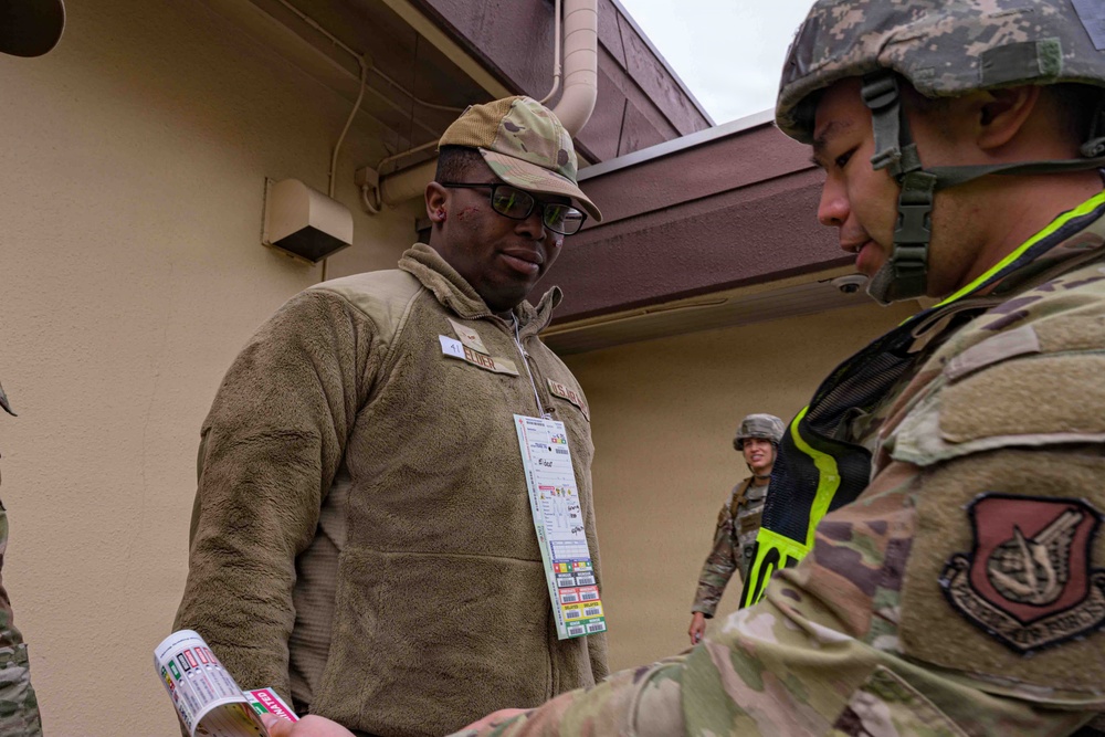 374 MDG responds to simulated mass casualty scenario for BM26