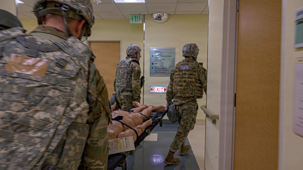 374 MDG responds to simulated mass casualty scenario for BM26