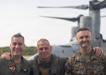 Maj. Gen. Annibale makes final flight as commanding general of 1st MAW