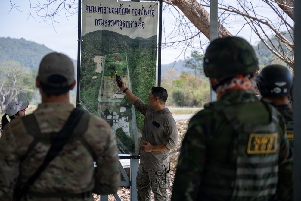 U.S. and Royal Thai Navies perform surface and IED drills at CG26