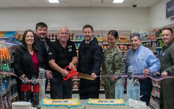 NAS Sigonella and NEXCOM Extend Warfighter Support with New Micro Market at Keflavik Air Base