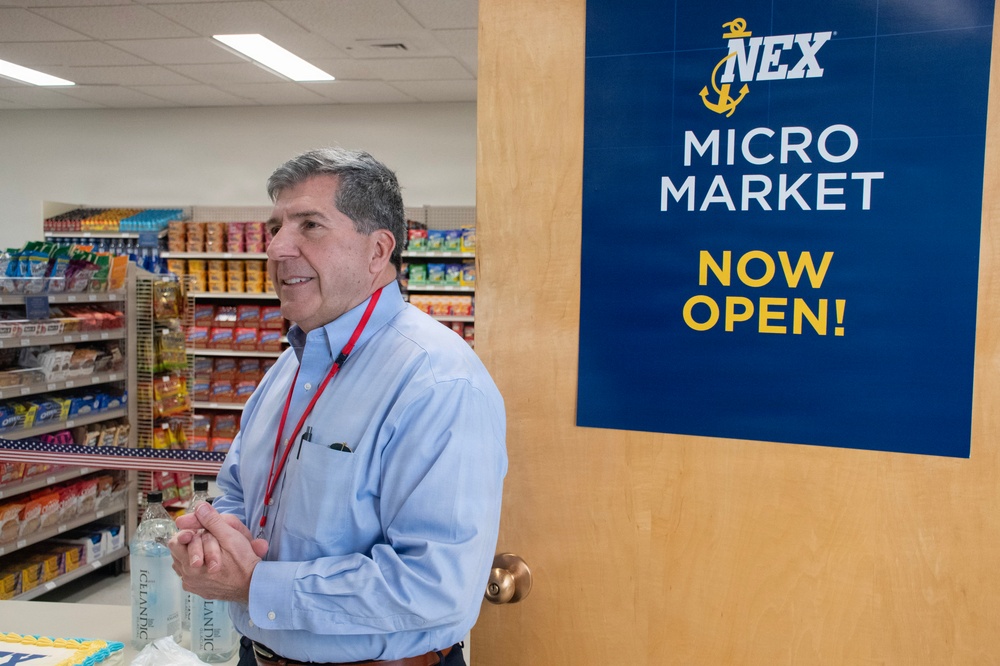 NAS Sigonella and NEXCOM Extend Warfighter Support with New Micro Market at Keflavik Air Base