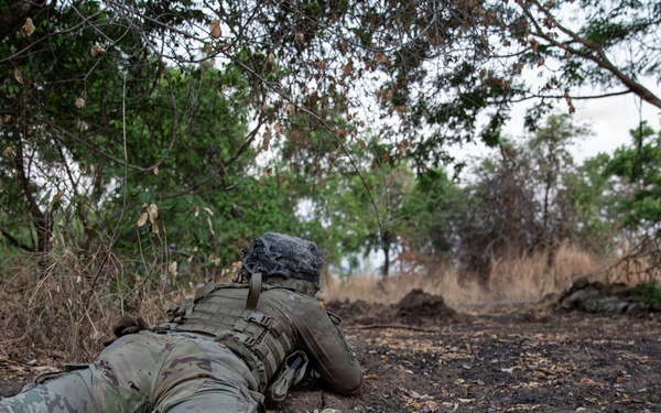 Hanuman Guardian | US - Thai Soldiers partner for field training