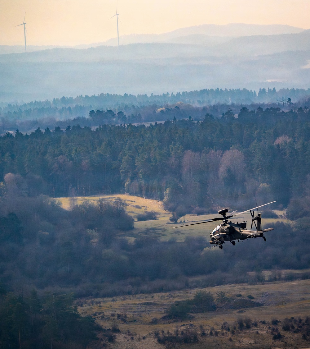 2-159th Attack Battalion engages UAS with AH-64E during Operation Skyfall