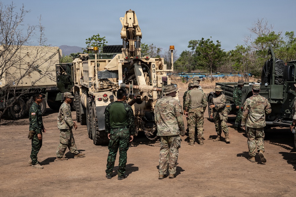 Hanuman Guardian | US - Thai Soldiers partner for field operations