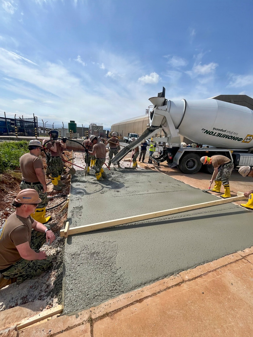 PWD Souda Bay Completes ISO Container Pad Project