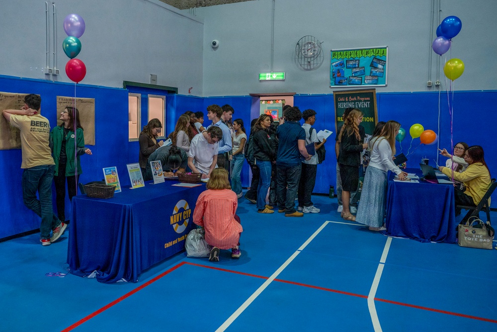 NSA Naples Holds Teen Employment and Volunteer Opportunity Fair