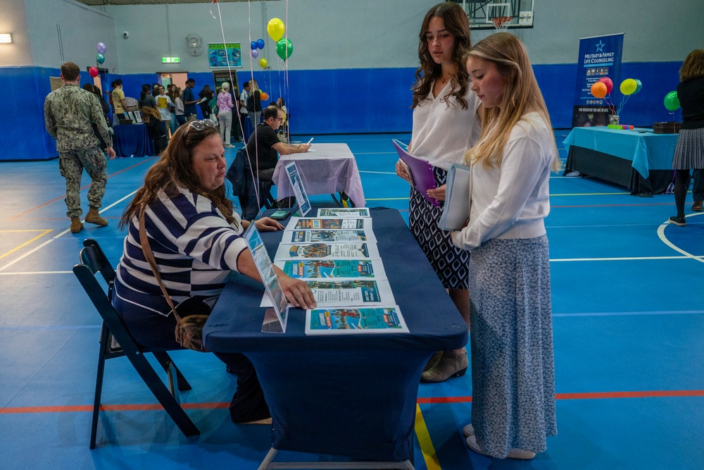 NSA Naples Holds Teen Employment and Volunteer Opportunity Fair