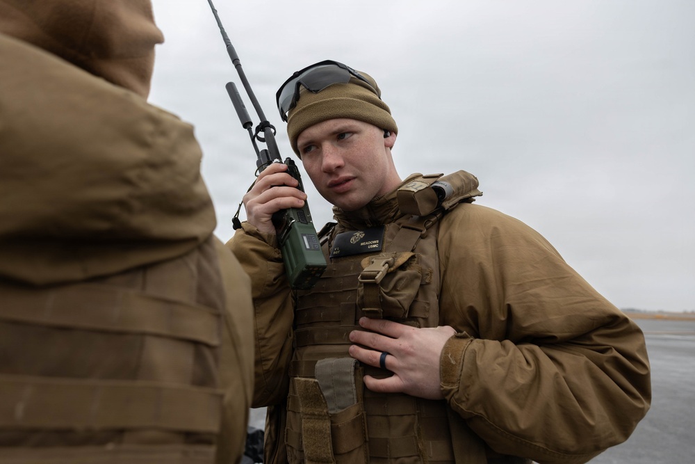 CORE26 | U.S. Marines refuel aircraft during Arctic exercise