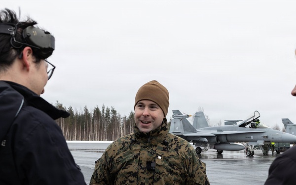 CORE26 | U.S. Marines and Finnish Airmen with the Lapland Air Wing Participate in a Media Day