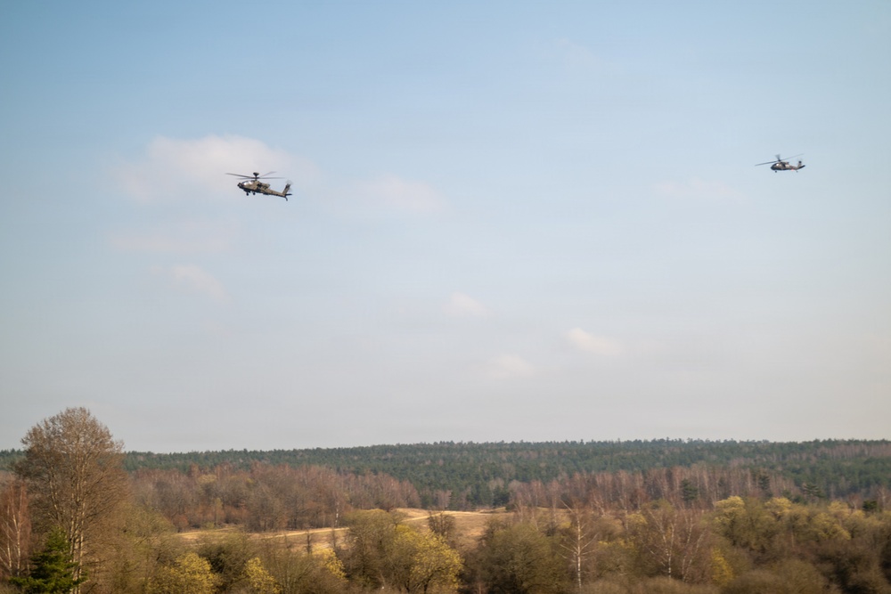 12th CAB proves AH-64 effectiveness in counter-drone operations