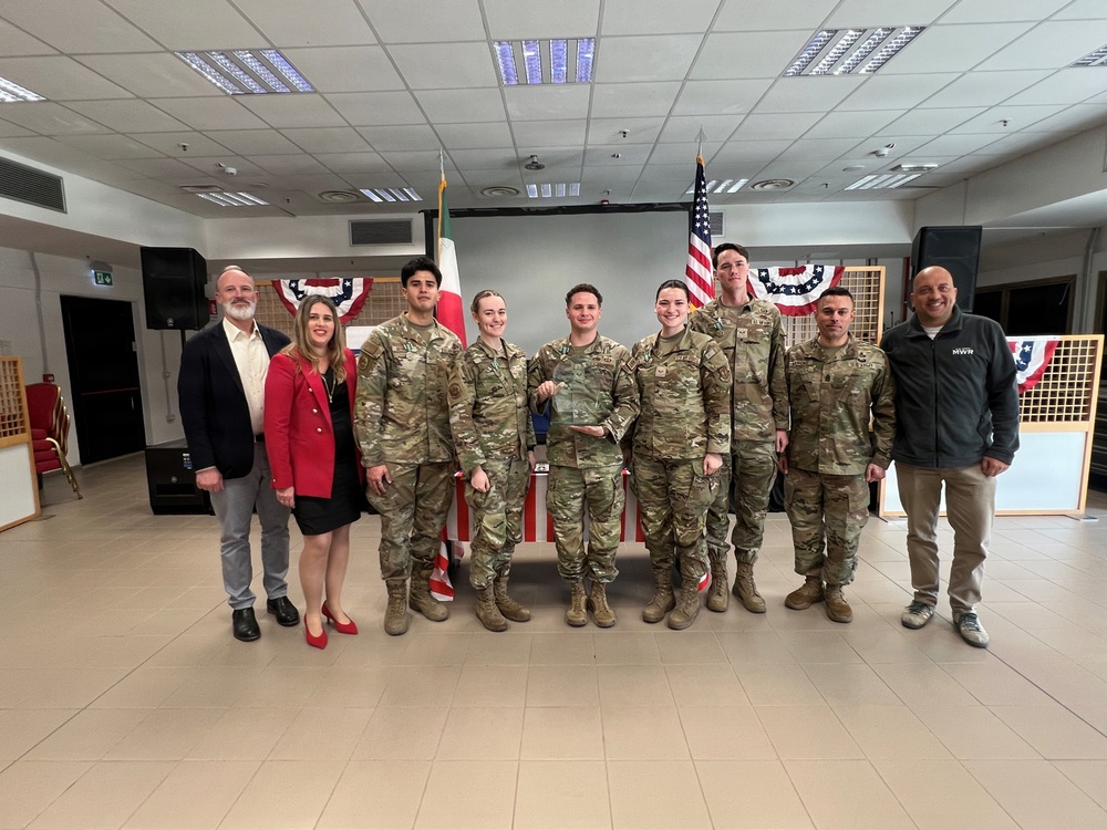 Camp Darby BOSS program and members earn top honors at Army level