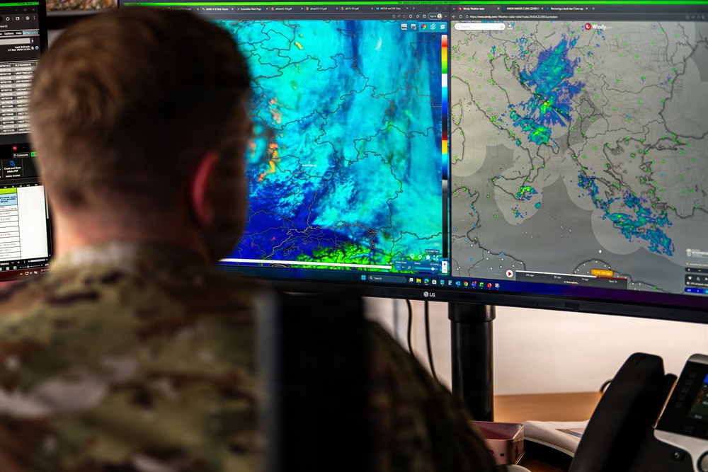 Forecasting the Mission: 86th weather Airmen ensure safe skies