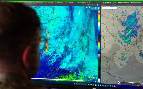 Forecasting the Mission: 86th weather Airmen ensure safe skies