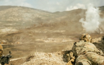 Sky Soldiers Conduct Live Fires in Slovenia