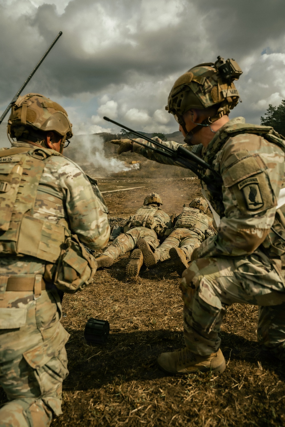 Sky Soldiers Conduct Live Fires in Slovenia