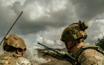 Sky Soldiers Conduct Live Fires in Slovenia