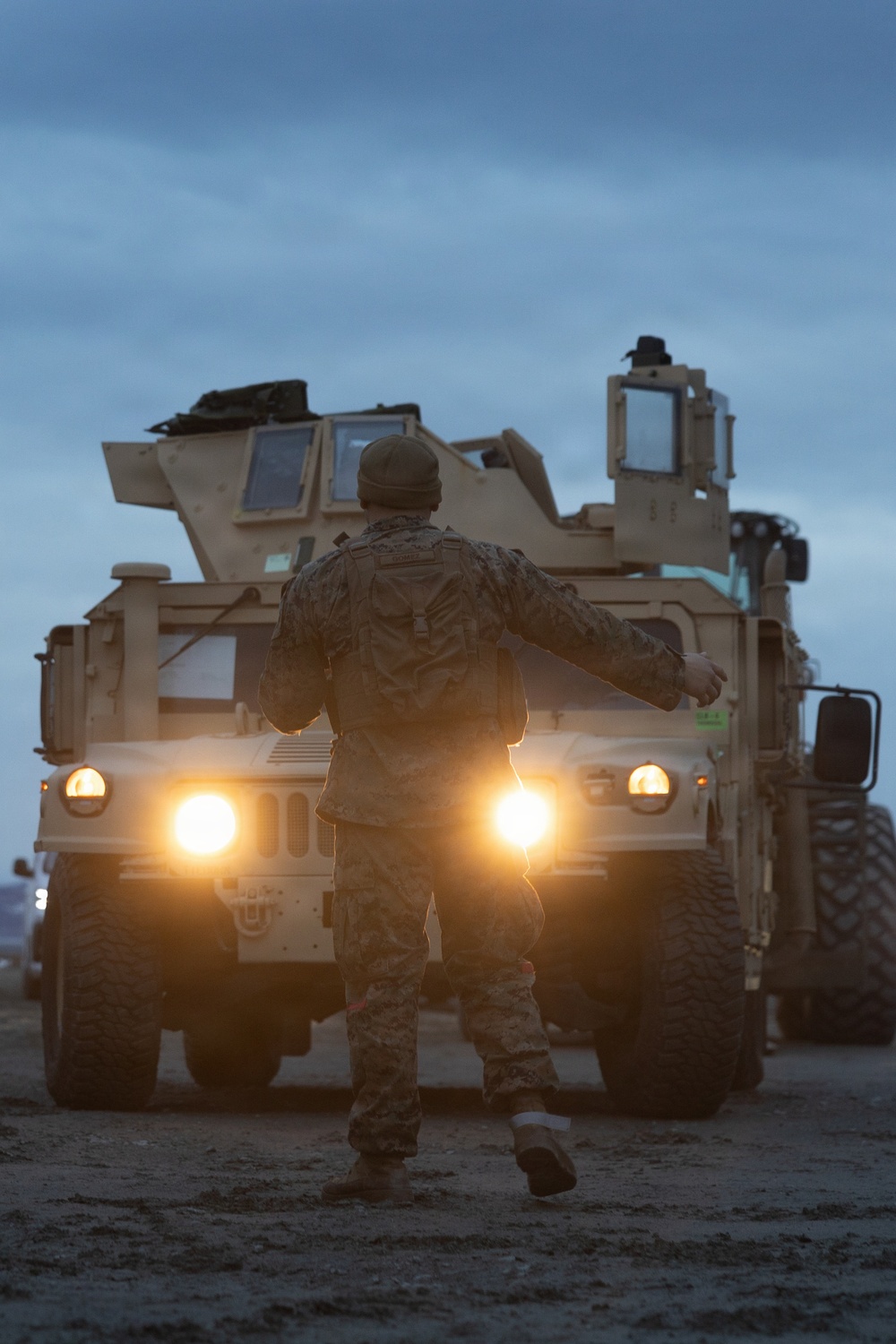 CORE26 | U.S. Marines Transport Ground and Logistical Equipment to Caves during Arctic Exercise