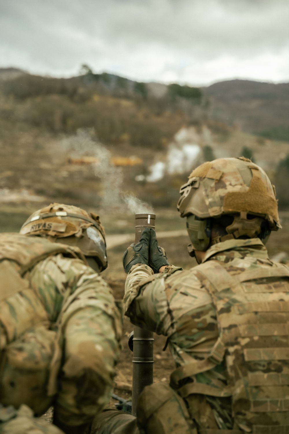 Sky Soldiers Conduct Live Fires in Slovenia
