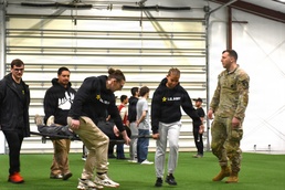 Future Soldiers demonstrate teamwork during Combat Lifesaver (CLS)