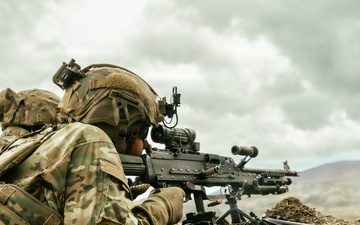 Sky Soldiers Conduct Live Fires in Slovenia