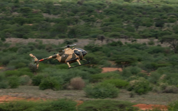 Multinational forces coordinate close air support during Justified Accord 2026 Top Gun competition