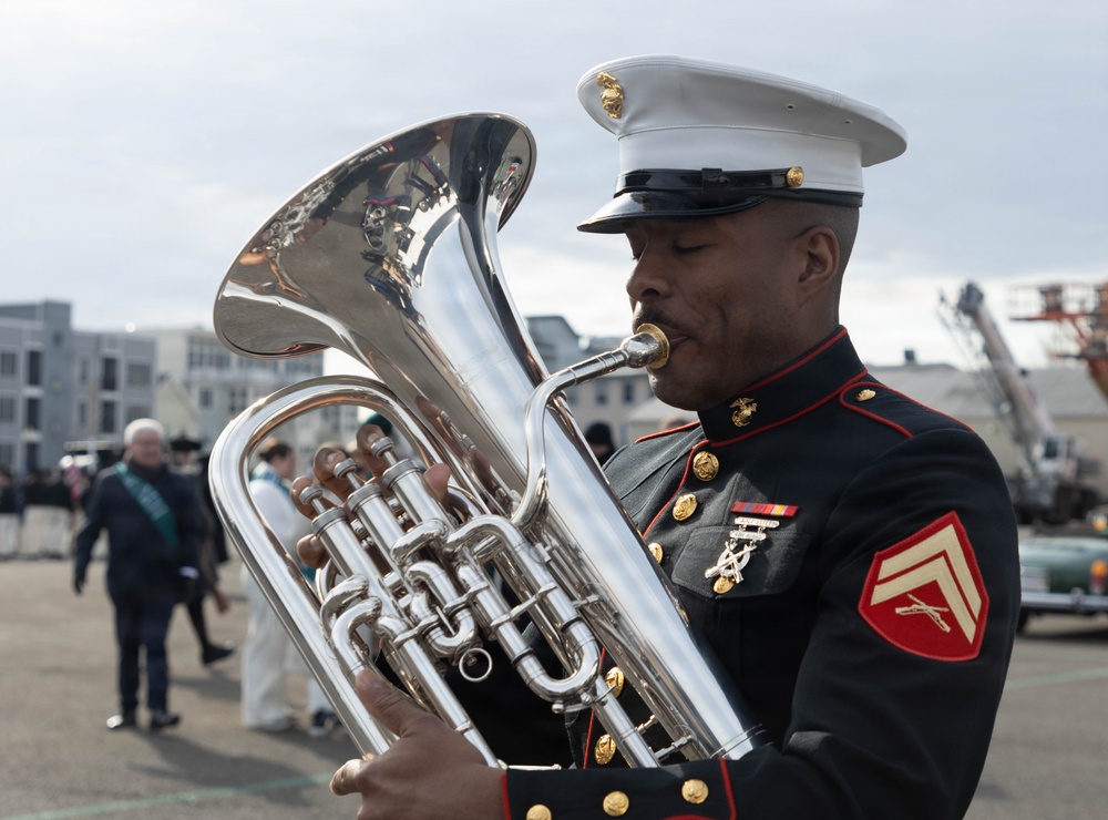 Parris Island Marine Corps Band Saint Patrick's Day Parade