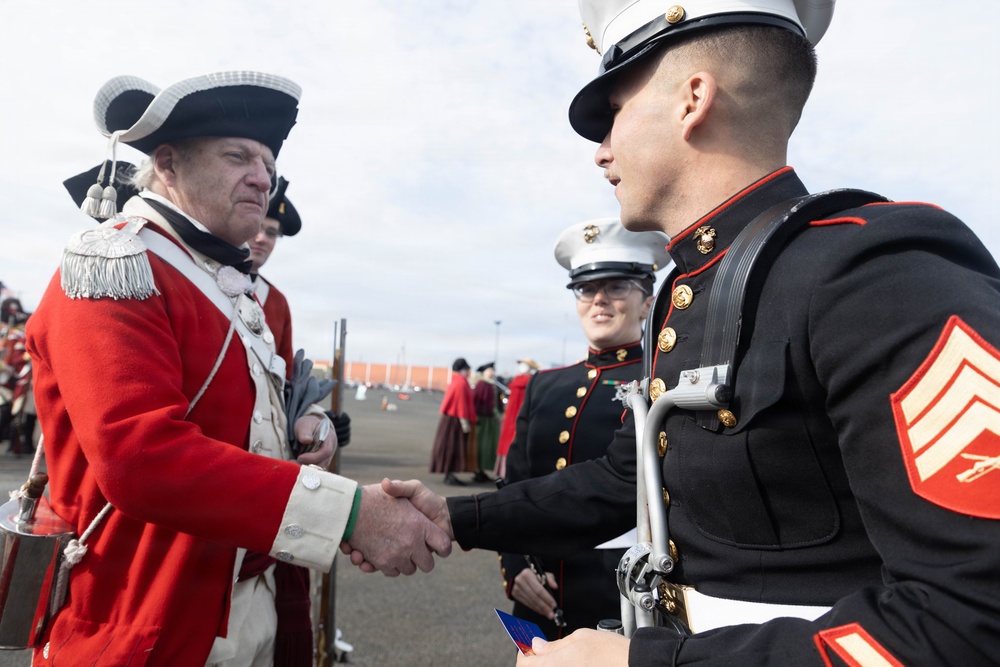 Parris Island Marine Corps Band Saint Patrick's Day Parade