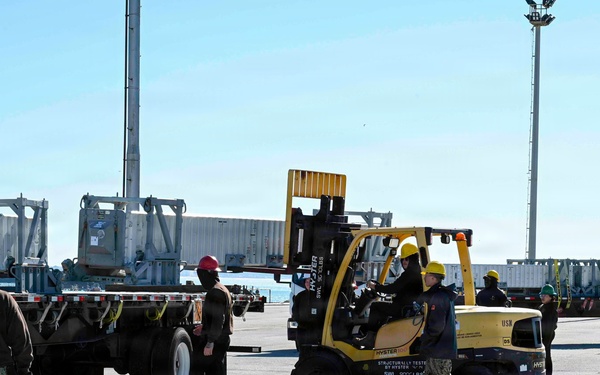 Ford CSG Ships in NAVSTA Rota