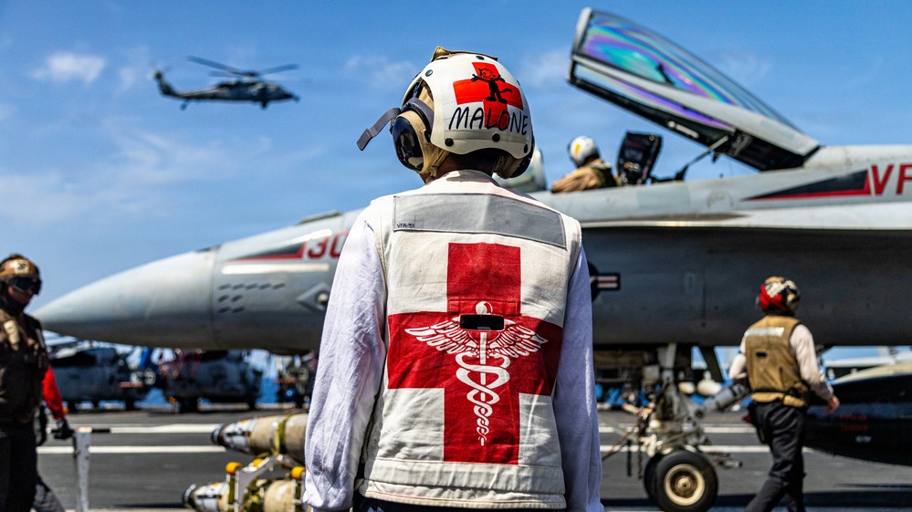 USS Gerald R. Ford (CVN 78) Conducts Flight Operations During Operation Epic Fury