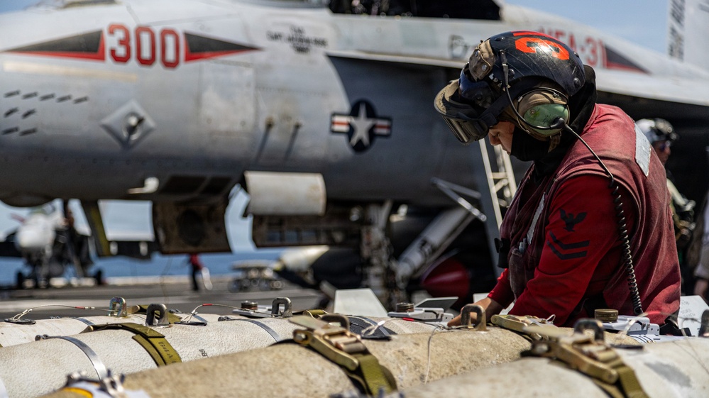 USS Gerald R. Ford (CVN 78) Conducts Flight Operations During Operation Epic Fury