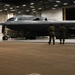 A B-2 Spirit stealth bomber prepares to take off during Operation Epic Fury