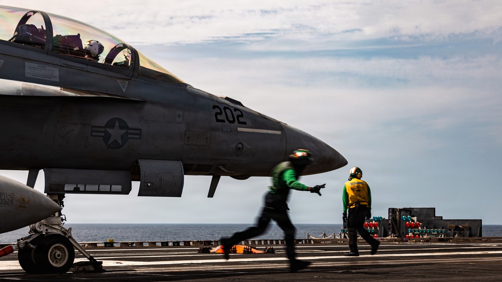 USS Gerald R. Ford (CVN 78) Conducts Flight Operations During Operation Epic Fury